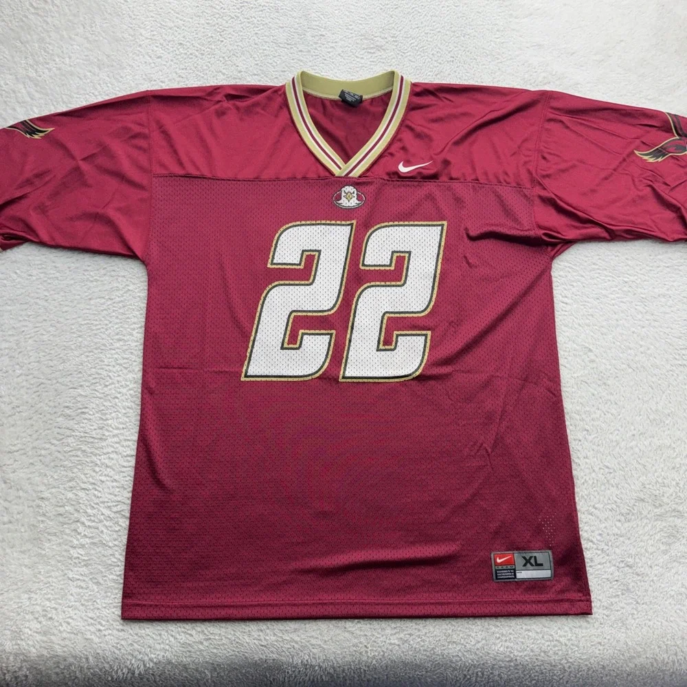 Nike Team Mens XL Warrick Dunn Florida State Seminoles Alumni Game Jersey